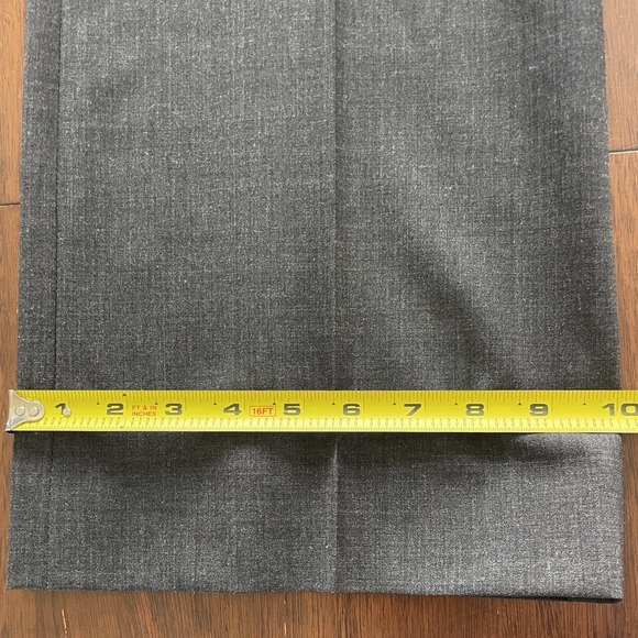 Lafayette 148 Menswear Pants Lot Of 2 Women's 12 Black Grey Wool Trouser Career - Picture 9 of 16